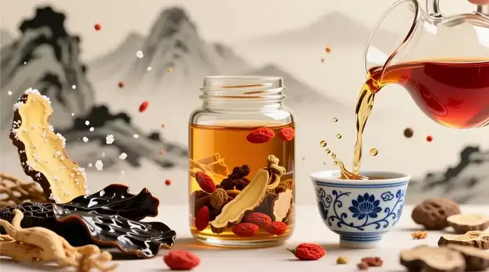 晨勃消失性欲减退?探寻肾虚吃什么东西补得快,速阳达有妙招插图3 巴戟天肉苁蓉保健酒制作