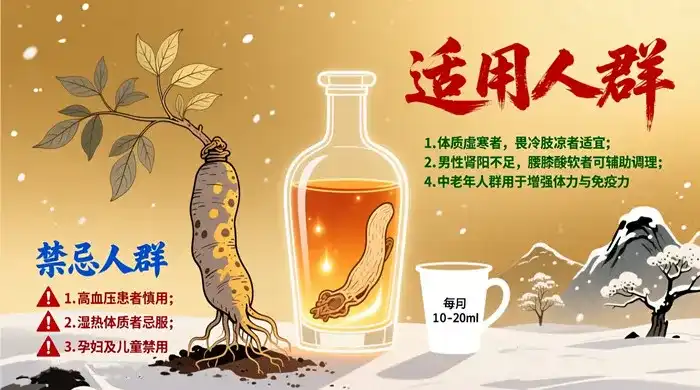 晨勃消失性欲减退?探寻肾虚吃什么东西补得快,速阳达有妙招插图2 巴戟天肉苁蓉保健酒适用与禁忌