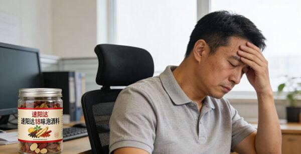 久坐一般是指几小时?无精打采别硬扛,速阳达18味泡酒料配方