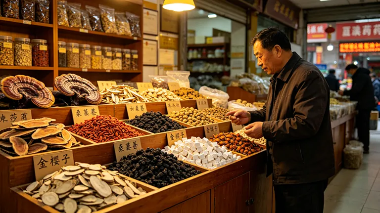 熬夜养肝泡酒配方怎么选?广州男性应酬护肝泡酒亳州老药商8年实测插图1 亳州康美中药城灵芝枸杞桑葚养肝泡酒药材搭配广州男性